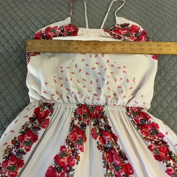 Free People Backless  Floral Mini-Dress - Picture 3 of 9